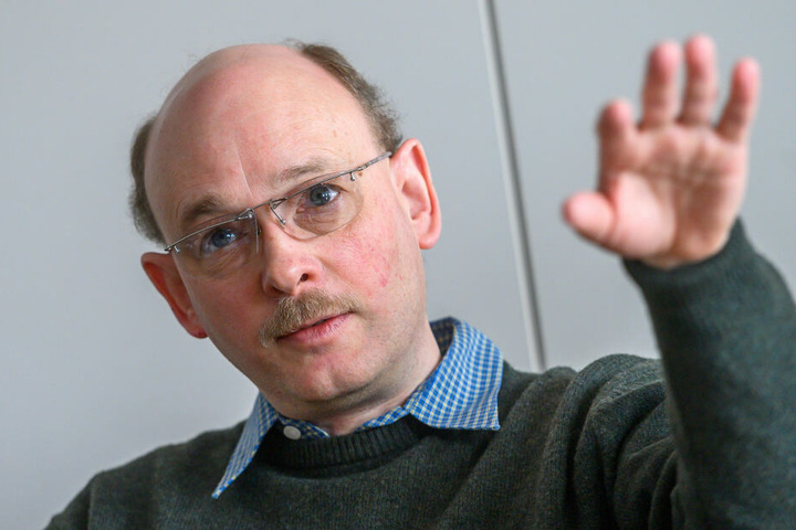 Thomas Berger von der DB Netz AG leitet die Baumaßnahmen.