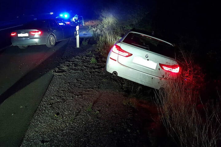 Nach einer wilden Verfolgungsjagd stellte die Polizei den Autodieb.