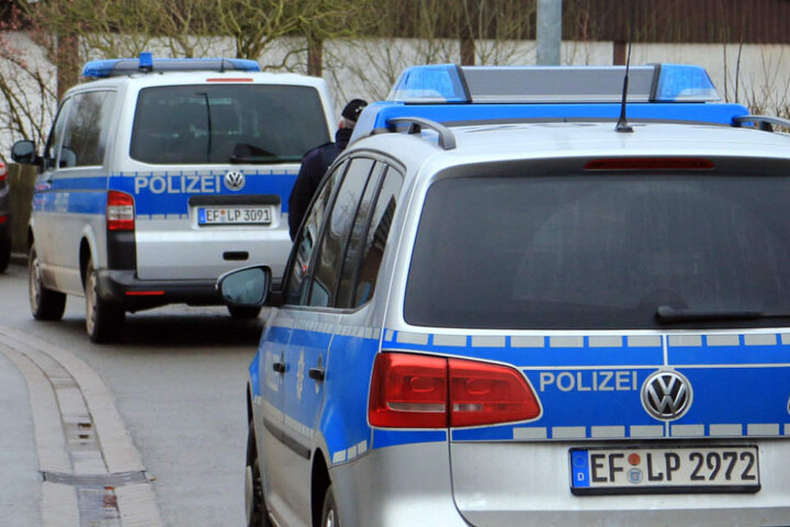 Mit einem Großaufgebot war die Polizei vor Ort.