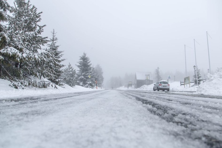 Der Winter ist zurück in Oberwiesenthal.