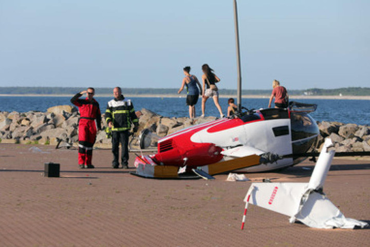 Durch das Unglück wurden drei Menschen verletzt.