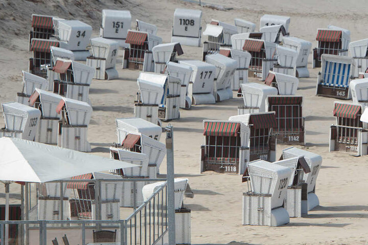 Auf Strandkörbe müssen die Tegeler nun verzichten.