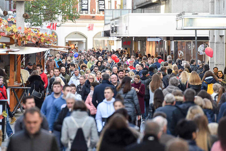 ... und natürlich volle Innenstadt!