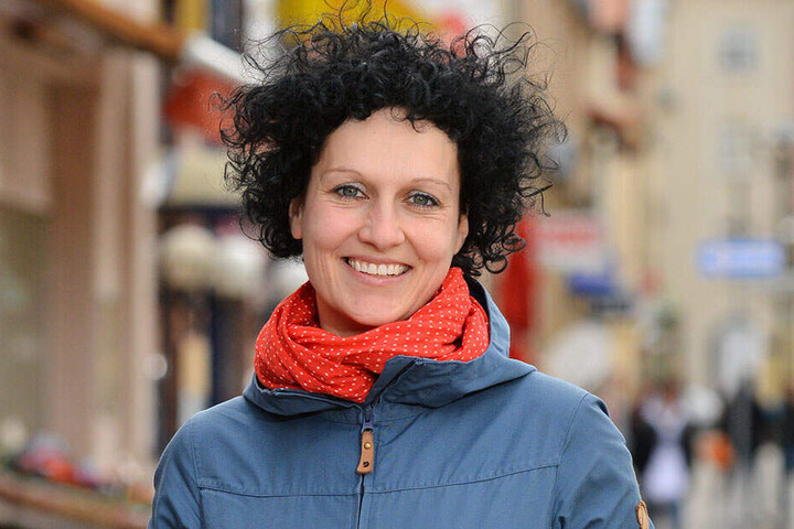 Stadtteilmanagerin Nadine Wollrad (37).