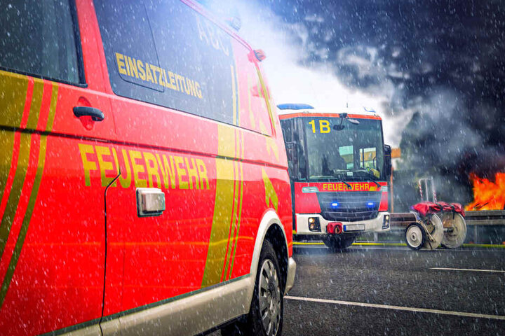 Rund 130 Einsatzkräfte waren im Einsatz (Symbolbild).