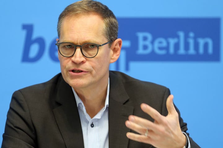Berlin sei eine Stadt, die funktioniere, sagte Michael Müller: "In einigen Punkten noch nicht gut genug aber sie funktioniert."