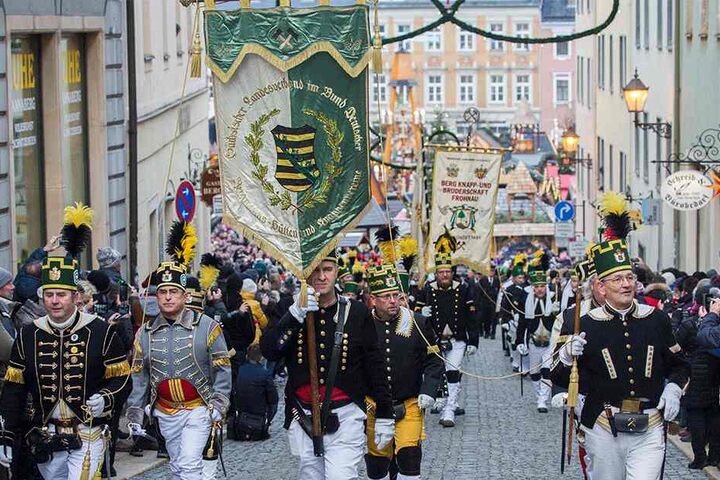 Bergmannsparade.
