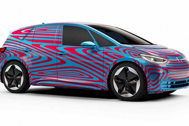 So sieht ein E-Auto aus, das in Zwickau zukünftig produziert wird.