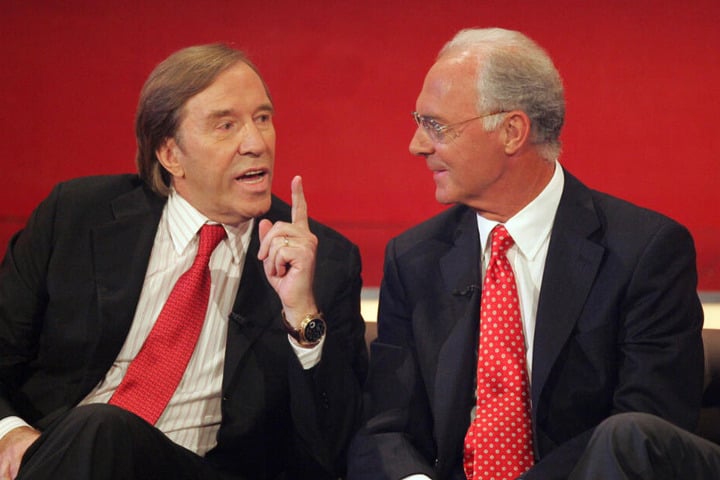 Günter Netzer und Franz Beckenbauer kennen sich schon viele Jahre.