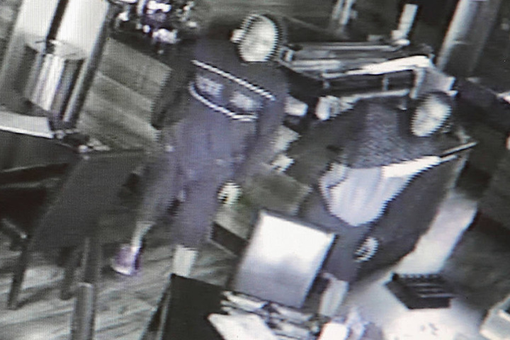 Die Täter wurden bei ihrem Einbruch gefilmt.
