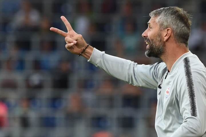 Würde von seinem offensiven Spielstil gut zur TSG passen: Red-Bull-Salzburg-Coach Marco Rose. (Symbolbild)