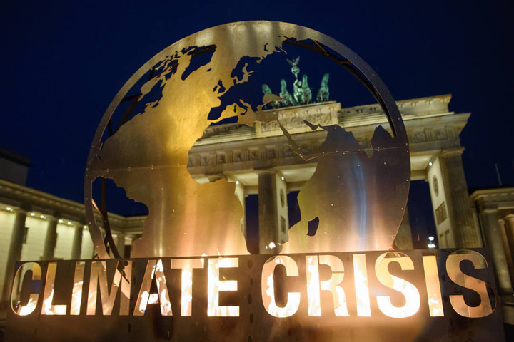 Mit dem Protest sollte auf die drohenden Folgen der Klimakrise aufmerksam gemacht werden.