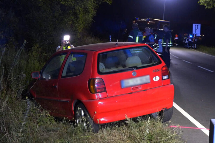 Das Auto des Ehepaars stieß wiederum gegen einen VW Polo.