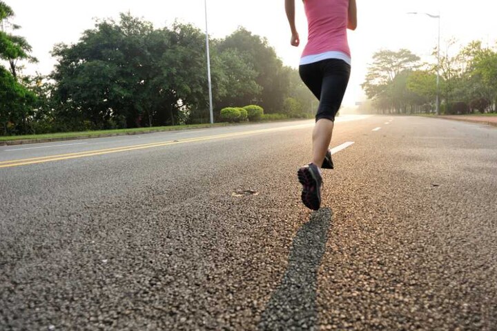 Eigentlich wollte die Frau nur joggen. (Symbolbild)