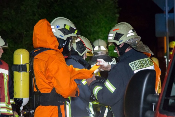 Im Einsatz waren 77 Kameraden der Freiwilligen Feuerwehren aus Zwönitz und Umgebung.