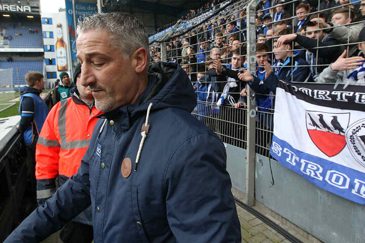 Nach dem unglücklichen 2:2-Unentschieden gegen Aue hatten die Fans viel Gesprächsbedarf.