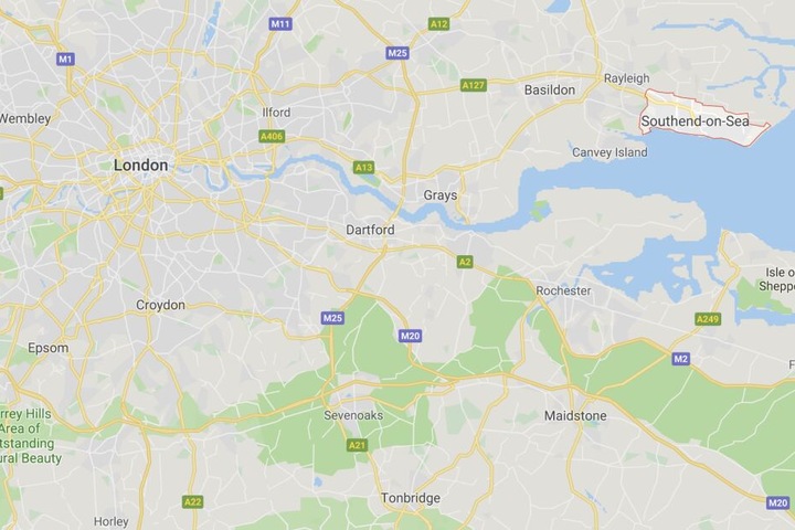 In einem Zug von London nach Southend-on-Sea ist es zu einem erschreckenden Zwischenfall gekommen.