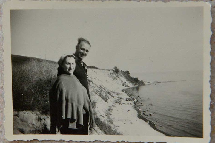 Erster Urlaub mit 43 Jahren: Lisbeth und Fritz an der Ostsee auf Rügen.