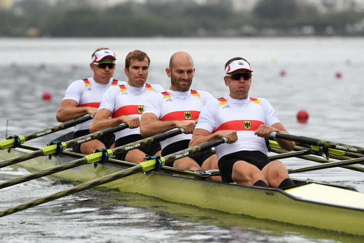 Der Doppelvierer der Männer gehört zu den Goldfavoriten in Rio.