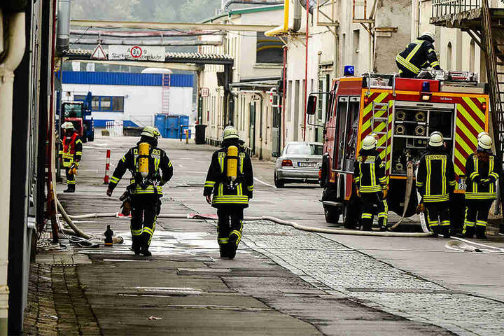 Die Feuerwehr benötigt jede Hand, um die Flammen in den Griff zu bekommen.
