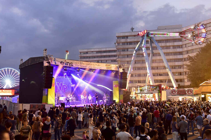 Stadtfest in der Chemnitzer Innenstadt