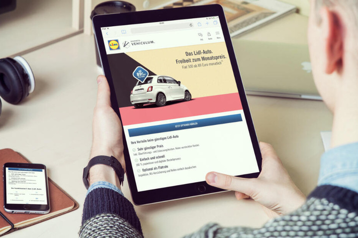 Der Vertrag wird online laut Lidl-Angaben in nur 15 Minuten abgeschlossen.