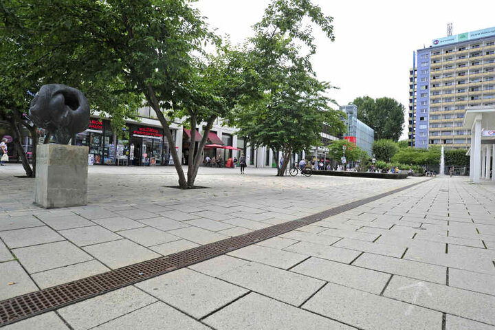Im Rosenhof in Chemnitz ereignete sich die Attacke.