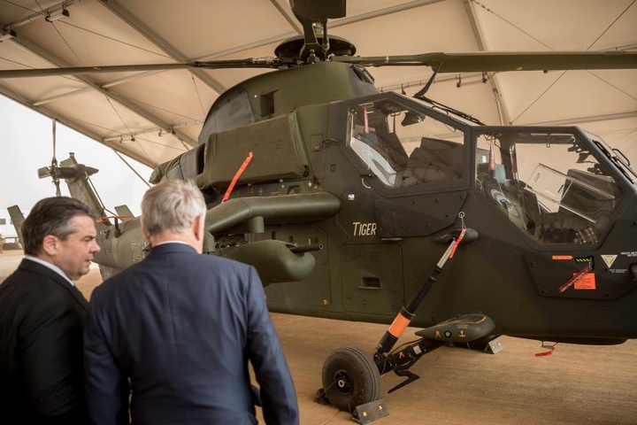 Der Kampfhubschrauber Tiger darf bei einer Temperatur über 43,26 Grad Celsius nicht fliegen.