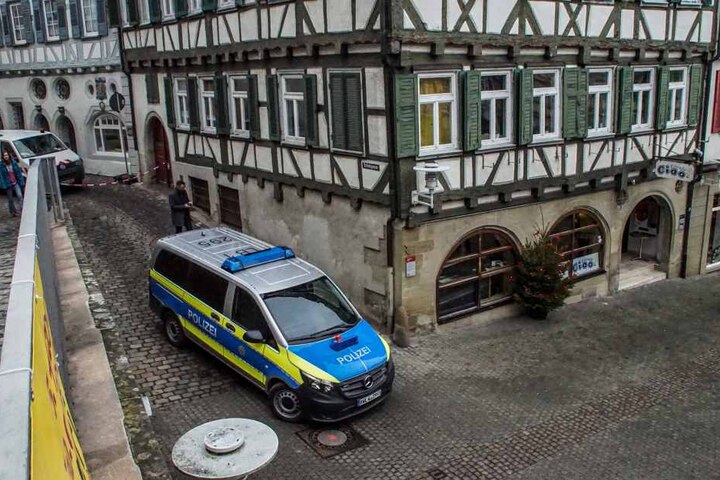 Die Polizei war im vollen Einsatz.