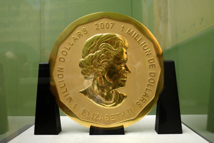 Die rund 100 Kilo schwere Goldmünze wurde aus dem Bode-Museum geklaut.