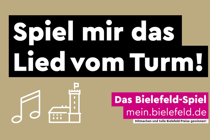 Gefragt sind Lieder für die Sparrenburg, das Bielefelder Wahrzeichen.