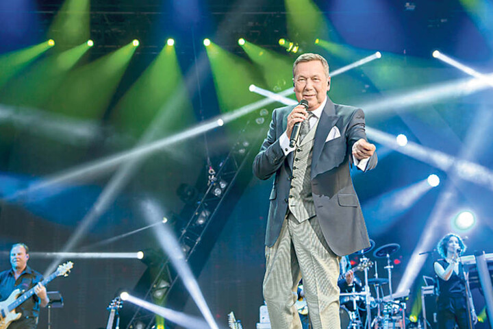 Roland Kaiser (60) sing vier Mal bei den Filmnächten. Alle Konzerte sind
ausverkauft.