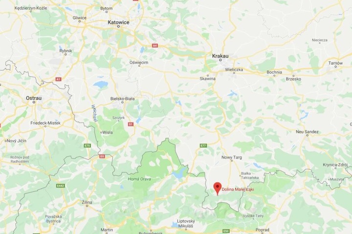 Die Lage der Höhle.
