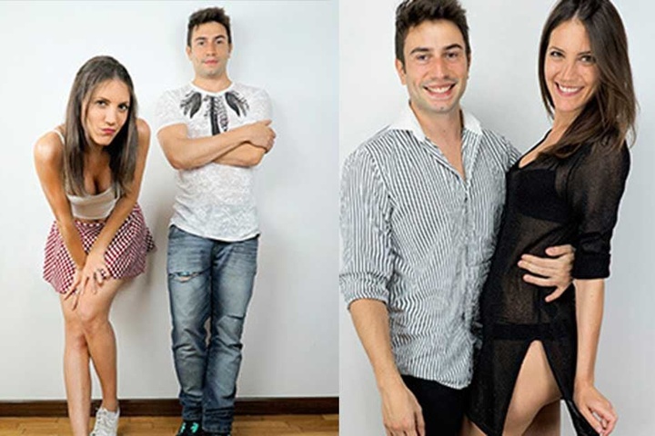 Kim und Paolo auf ihrem Profil bei Hello Lustery, so viel haben sie in ihren Filmen allerdings nicht an.