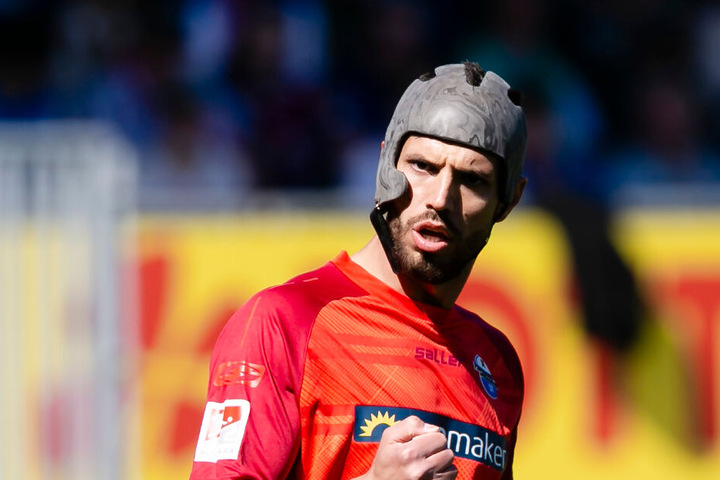 Der Abräumer des SC Paderborn 07 forderte auch schon eine Helmpflicht für alle Profis.