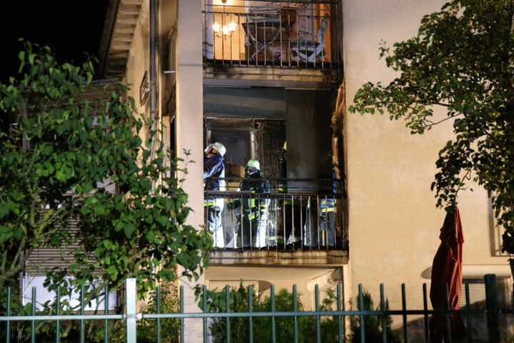 Die Feuerwehr konnte den Brand in Kulmbach schnell unter Kontrolle bringen.