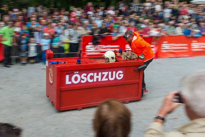 Tatütata der Löschzug kommt.