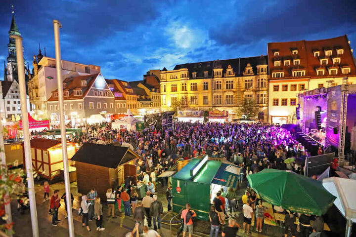 Am Wochenende herrscht Party-Stimmung in der Region: Zwickau und Mittweida laden zum Stadtfest.
