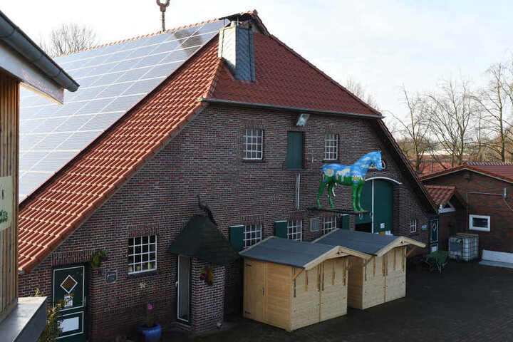 Der Hankenhof in Filsum in Niedersachsen.