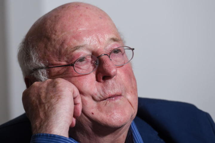 "Die Rente ist sicher..." Norbert Blüm (83).