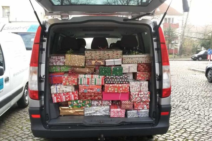 Die Geschenke werden für Heimkinder in Berlin und Polen gesammelt.