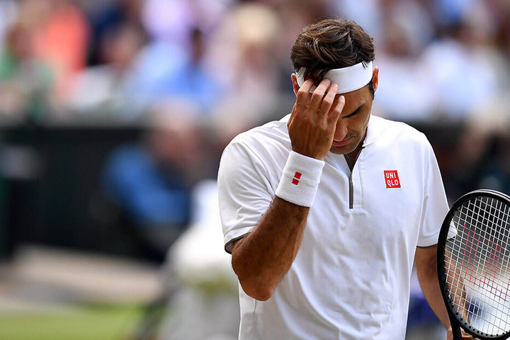 Musste sich am Ende geschlagen geben: Roger Federer
