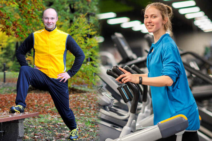 Fitnesscoach Tobias Haustein (40) hilft beim Umsetzen der guten Vorsätze.