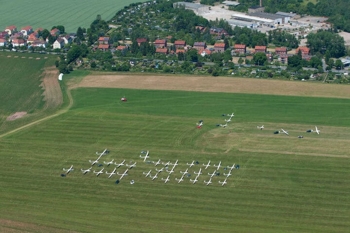 Der Aero Club Zwickau ist Sachsens größter Luftsportverein.