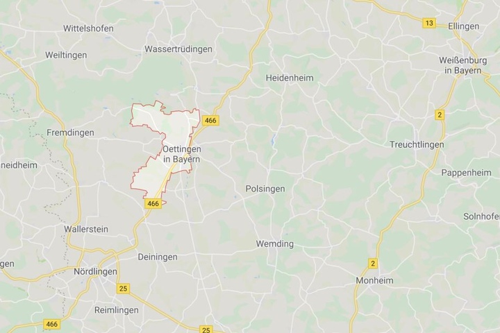 In Oettingen in Bayern ist es auf einem Skaterplatz zu einem schweren Zwischenfall gekommen.