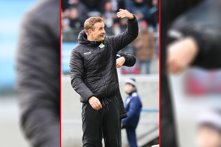 Freute sich über das eigene 2:0 und das 4:4 des Verfolgers Berliner AK: CFC-Trainer David Bergner.