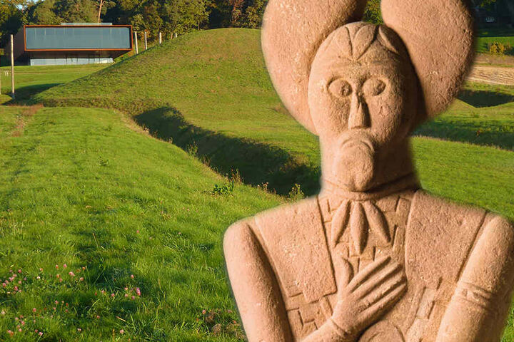 Die Statue "Keltenfürst vom Glauberg" ist ein weltweit einzigartiges Relikt aus den 5. Jahrhundert vor Christus.