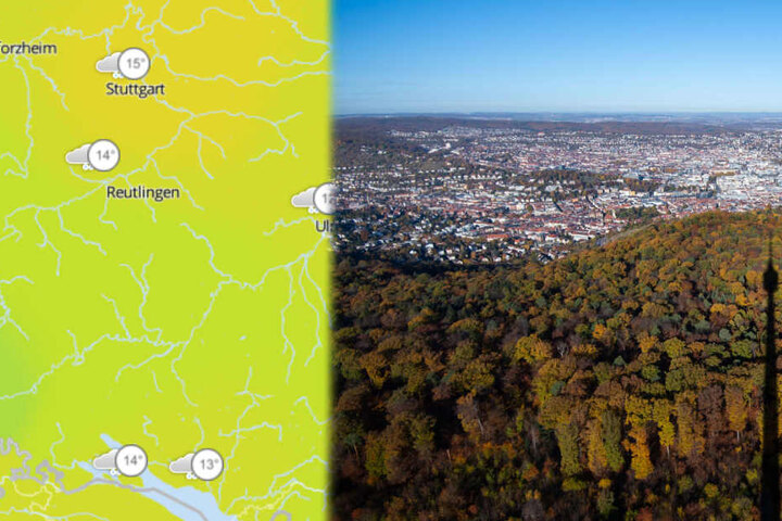 Die Temperaturen werden in der kommenden Woche mild.