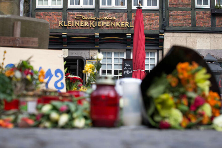 Ahnungslos saßen die Opfer vor dem Restaurant "Kleiner Kiepenkerl" in Münster.