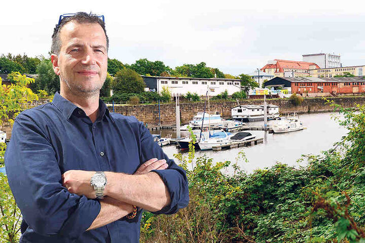 Der Kopf hinter „Unser Schönes Dresden“ (USD): Geschäftsführer Thomas Dathe.